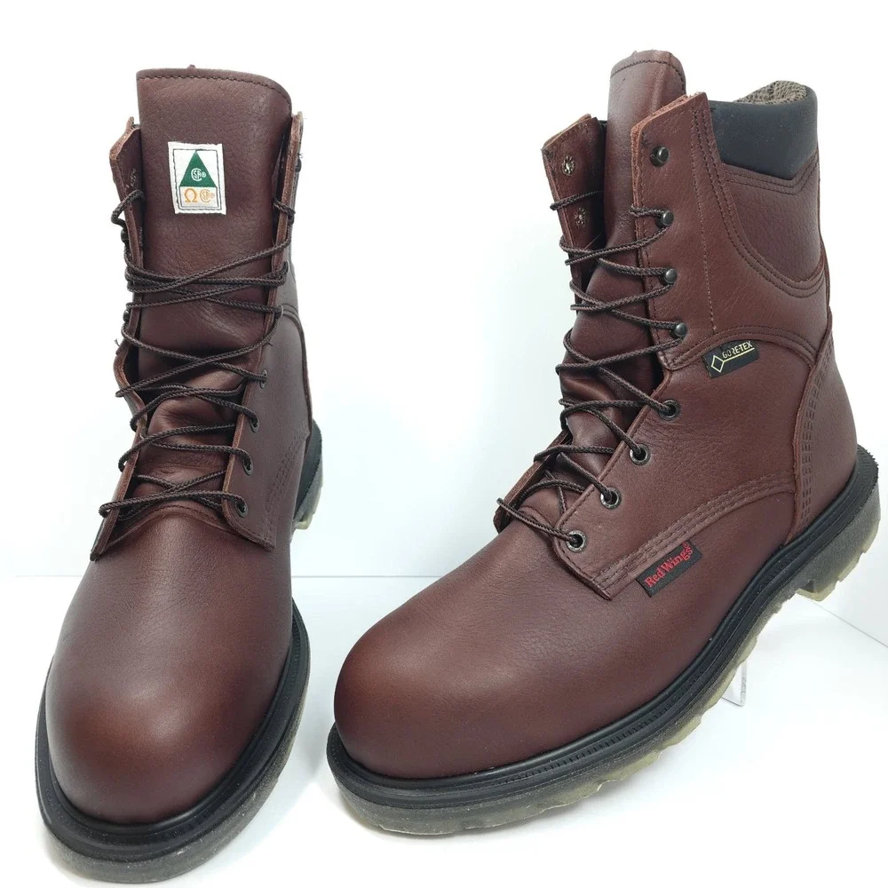 Red Wing 2412 Insulated Waterproof Steel Toe SuperSole 2.0 Slip Resistant Men 12